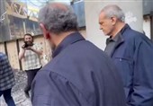 بازدید رئیس جمهور از ساختمان شیشه‌ای صداوسیما