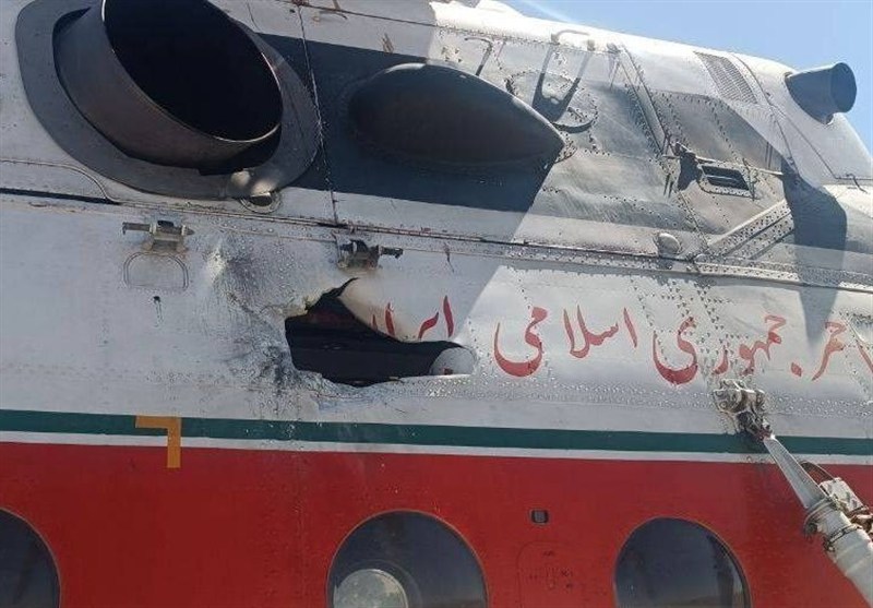 إصابة مروحیة إغاثیة للهلال الأحمر الإیرانی وتدمیر مرکز إسعاف فی هجمات صهیونیة متواصلة