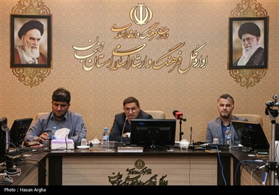 نشست خبری فرماندار زنجان با اصحاب رسانه