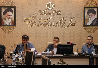 نشست خبری فرماندار زنجان با اصحاب رسانه