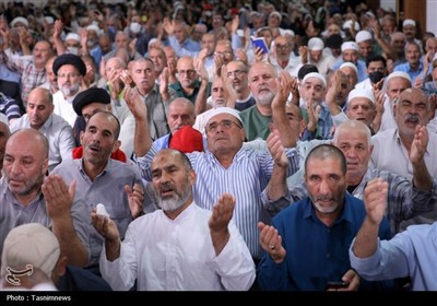 مراسم باشکوه دومین دعای کمیل پس از ایام تشریق