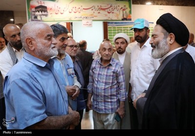 دیدار صمیمی سرپرست حجاج ایرانی با زائران کشورمان در مکه مکرمه