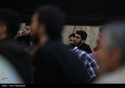 مراسم یادبود شهدای راه قدس زنجان در هیئت ثارالله