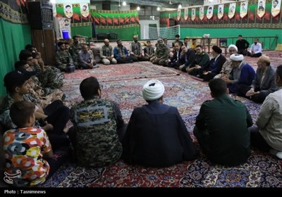 دیدار و گفت‌وگوی مسئولان یزد با بسیجیان فهادان و چاه ملکی