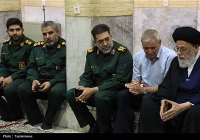دیدار و گفت‌وگوی مسئولان یزد با بسیجیان فهادان و چاه ملکی
