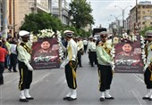 علویتباران شهید عزت را در بابل تا خانه بهشت بدرقه کردند+فیلم