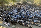 شهید حیدری در خانه ابدی آرام گرفت