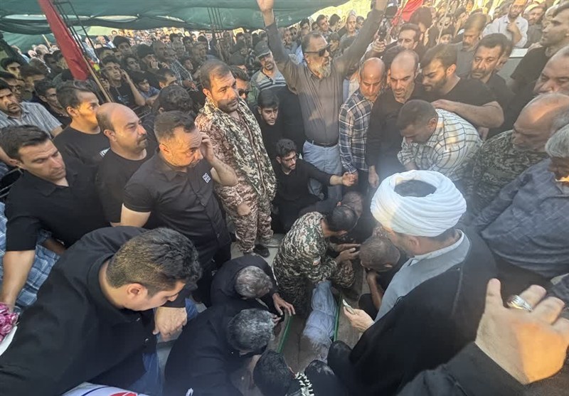 شهید حیدری در خانه ابدی ‌آرام گرفت