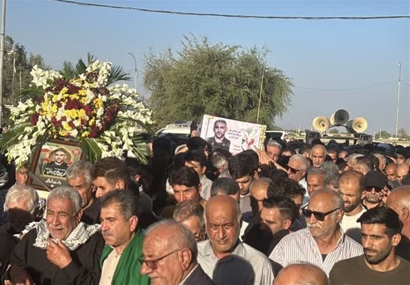 شهید حیدری در خانه ابدی ‌آرام گرفت