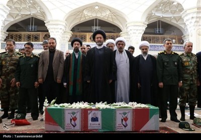 تشییع پرشکوه پیکر شهید امیر سرتیپ دوم علی پیری جناقرد در اردبیل