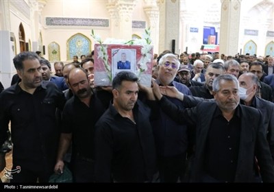 تشییع پرشکوه پیکر شهید امیر سرتیپ دوم علی پیری جناقرد در اردبیل