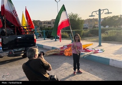 راهپیمایی موتوری و خودرویی در یزد