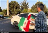 راهپیمایی موتوری و خودرویی در یزد