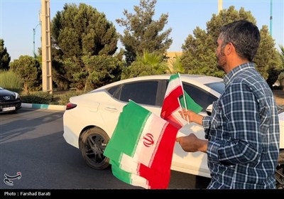 راهپیمایی موتوری و خودرویی در یزد