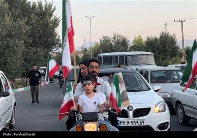 راهپیمایی موتوری و خودرویی در یزد