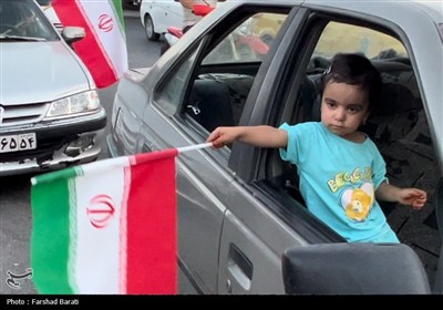 راهپیمایی موتوری و خودرویی در یزد
