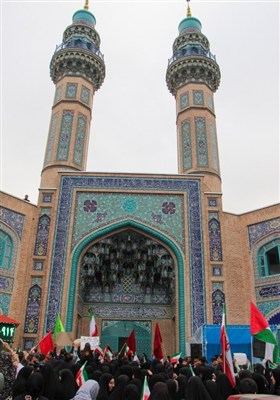 تجمع انزجار از آمریکا در اردبیل