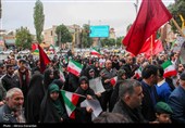 تجمع انزجار از آمریکا در اردبیل