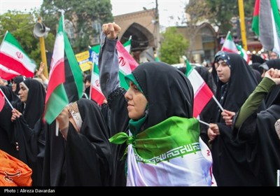 تجمع انزجار از آمریکا در اردبیل