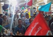تجمع بوشهری‌ها در محکومیت اقدامات آمریکا علیه ایران