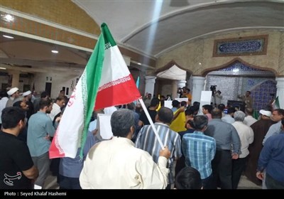 تجمع بوشهری‌ها در محکومیت تجاوز آمریکا به خاک ایران اسلامی