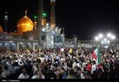 فریاد انتقام مردم قم علیه تجاوز آمریکا به خاک ایران+ تصاویر