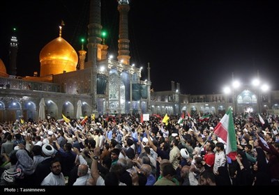 اسلامي،ايران،جمهوري،آمريكا،قم،مراسم،دفاع،پاسخ،برگزار،كوبنده، ...