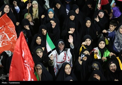 اجتماع ضدآمریکایی مردم قم