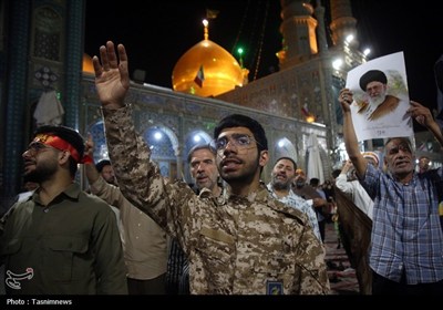 اجتماع ضدآمریکایی مردم قم