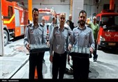 ایران تنها نیست؛ پیام ایستگاه صلواتی آتشنشانان گلستان در دل بحران