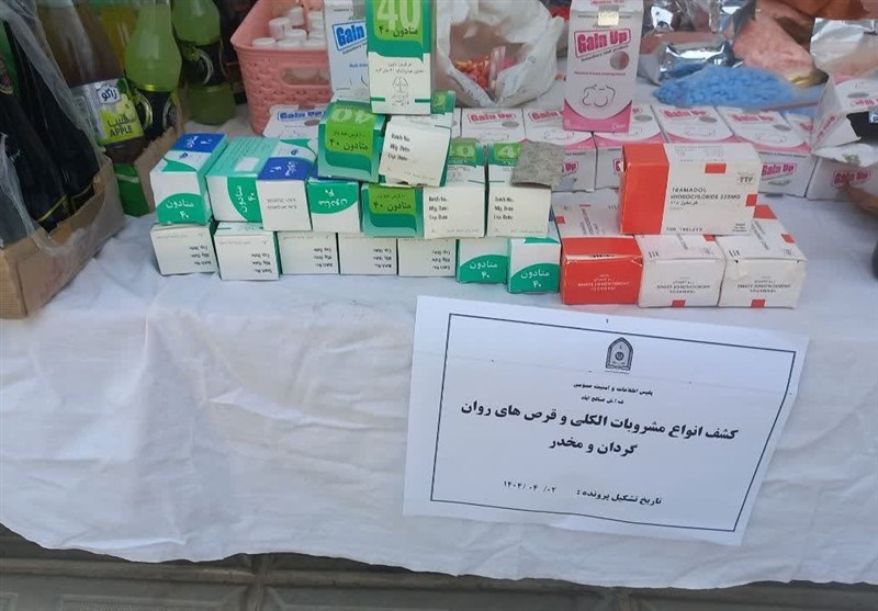 کشف محموله داروهای روان‌گردان در صالح آباد خراسان رضوی