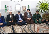 دیدار مسئولان یزد با خانواده شهدای حمله روز گذشته صهیونیستها به یزد