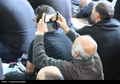 آیین طشت گذاری مسجد جامع اردبیل به روایت تصویر