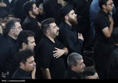 آیین طشت گذاری مسجد جامع اردبیل به روایت تصویر
