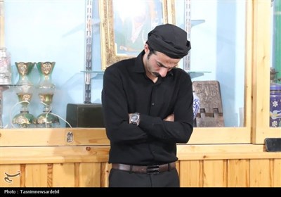 آیین طشت گذاری مسجد جامع اردبیل به روایت تصویر