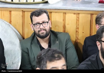 آیین طشت گذاری مسجد جامع اردبیل به روایت تصویر