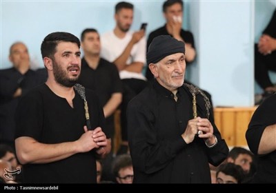 آیین طشت گذاری مسجد جامع اردبیل به روایت تصویر
