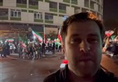 خوشحالی مردم در پی پاسخ ایران به آمریکایی ها در تهران