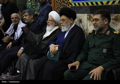 وداع با شهدای حمله تروریستی رژیم صهیونیستی در یزد