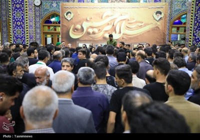 وداع با شهدای حمله تروریستی رژیم صهیونیستی در یزد