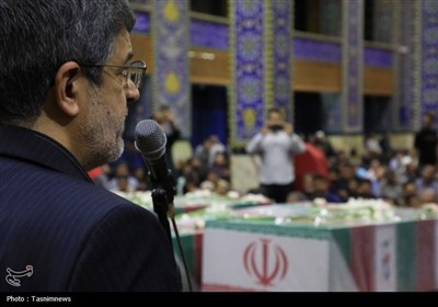 وداع با شهدای حمله تروریستی رژیم صهیونیستی در یزد