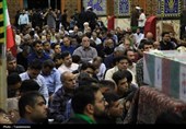 وداع مردم یزد با پیکر 4 شهید حمله تروریستی رژیم صهیونیستی