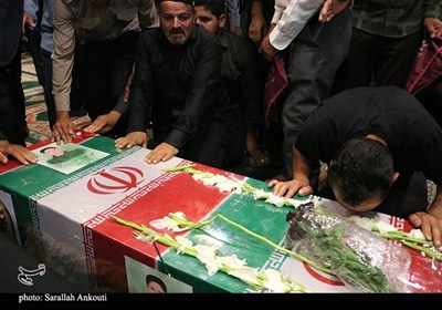 وداع با شهید حافظ امنیت مهدی عباسیان