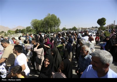 بازگشت زمینی حجاج به کشور - اصفهان