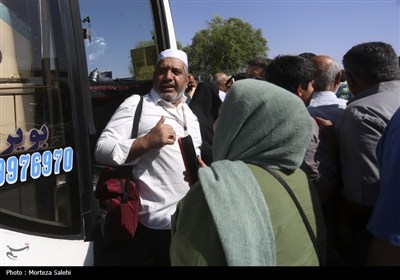 بازگشت زمینی حجاج به کشور - اصفهان