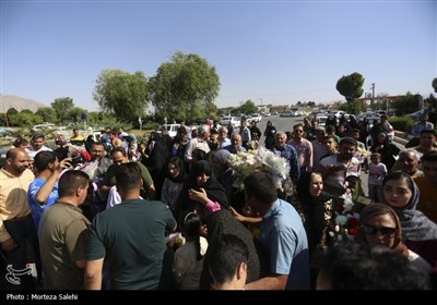 بازگشت زمینی حجاج به کشور - اصفهان