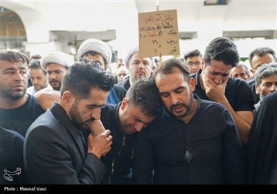 تشییع 4 شهید حملات رژیم صهیونیستی در تبریز