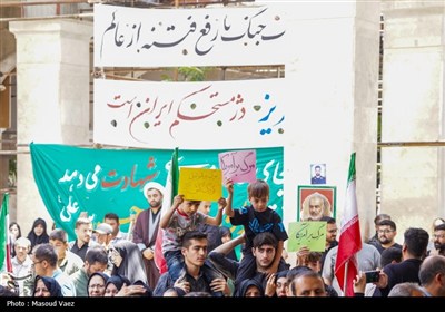 تشییع 4 شهید حملات رژیم صهیونیستی در تبریز