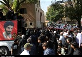تشییع 3 شهید حمله رژیم صهیونیستی در نجف آباد اصفهان