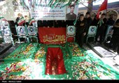 تشییع 3 شهید حمله رژیم صهیونیستی در نجف آباد اصفهان